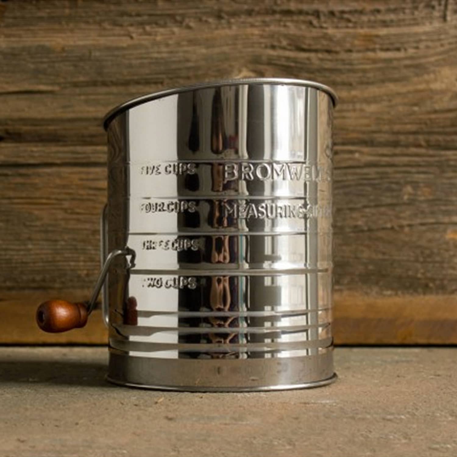 Vintage Flour Sifter Bromwells: Quality Baking Since 1819