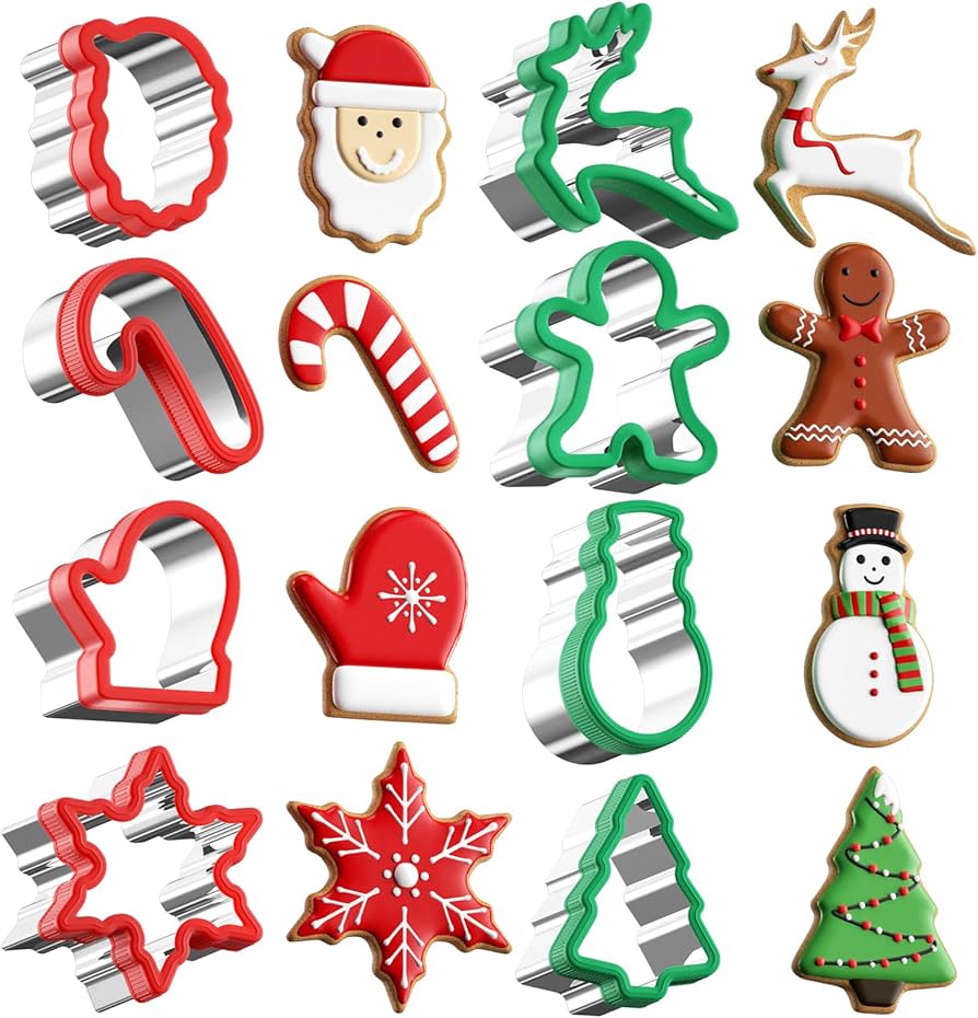Festive cookie cutters: Find the best shapes for your holiday baking!