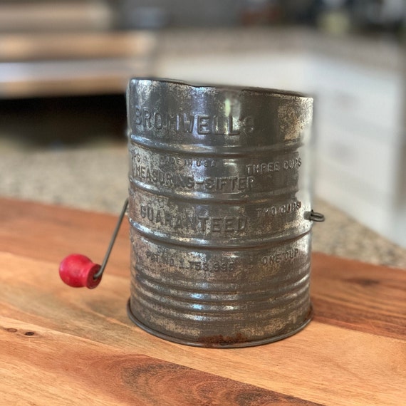 Vintage Flour Sifter Bromwells: Quality Baking Since 1819
