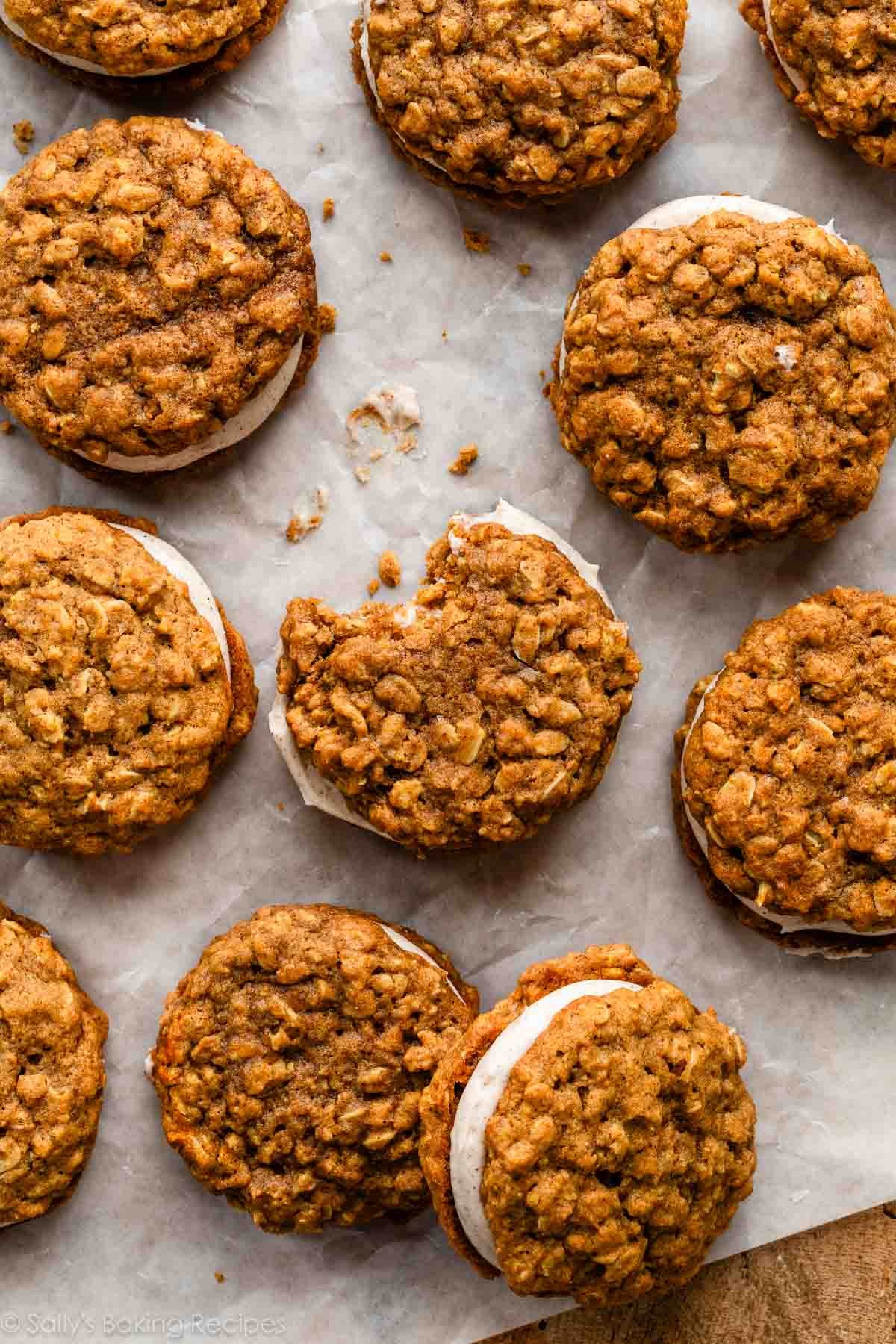 Easy Pumpkin Oatmeal Cream Pies Recipe - Fall Baking Fun