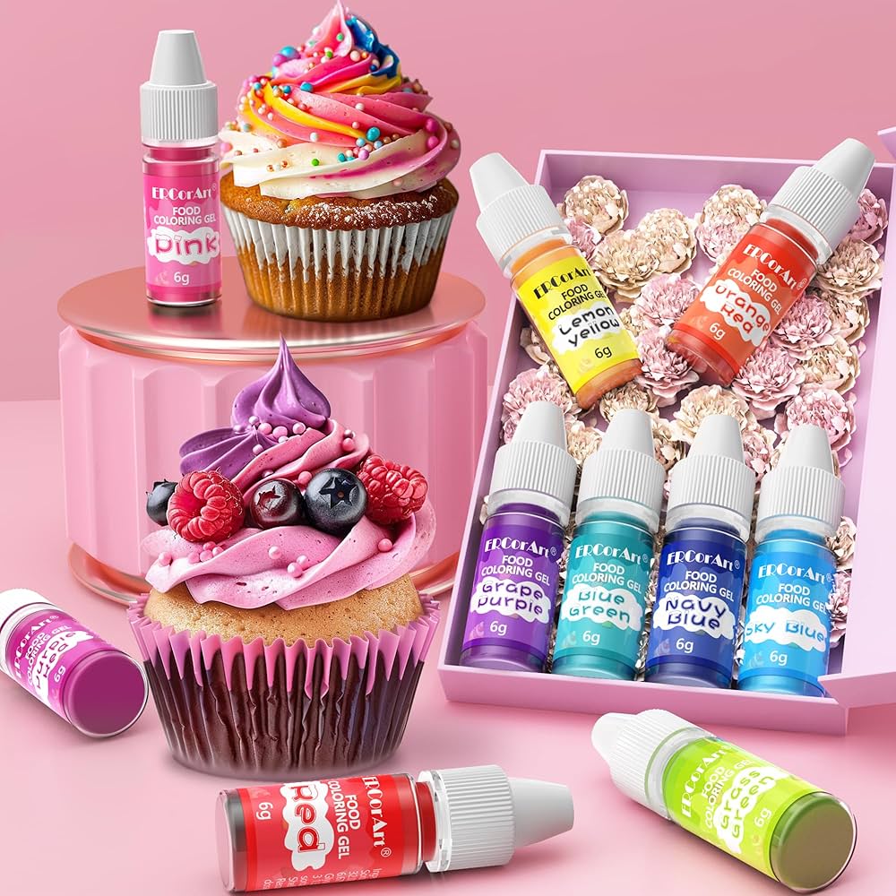 Metallic Food Coloring Gel: The Secret to Stunning Cakes