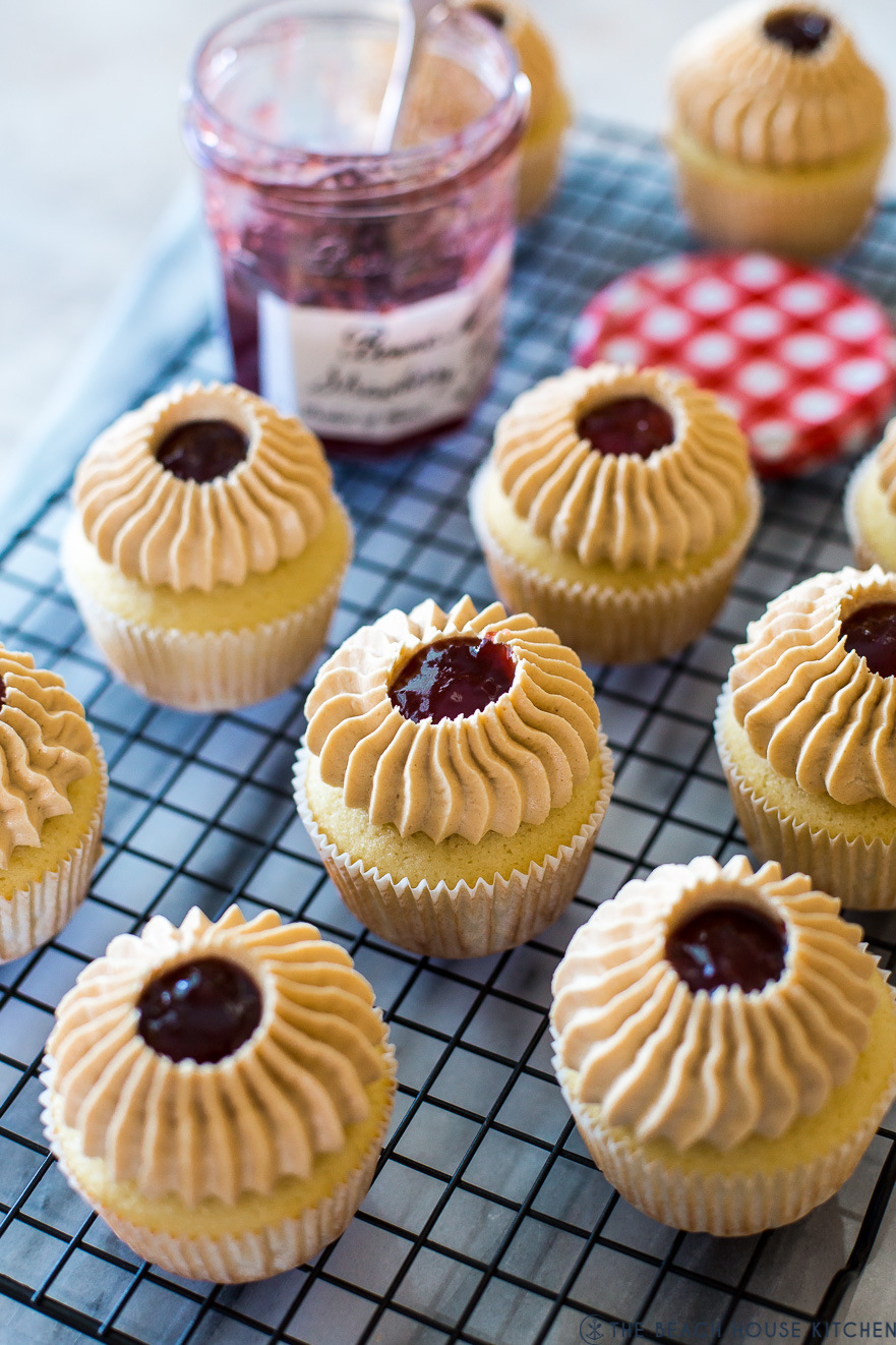 How to Make Perfect Peanut Butter and Jelly Cupcakes at Home