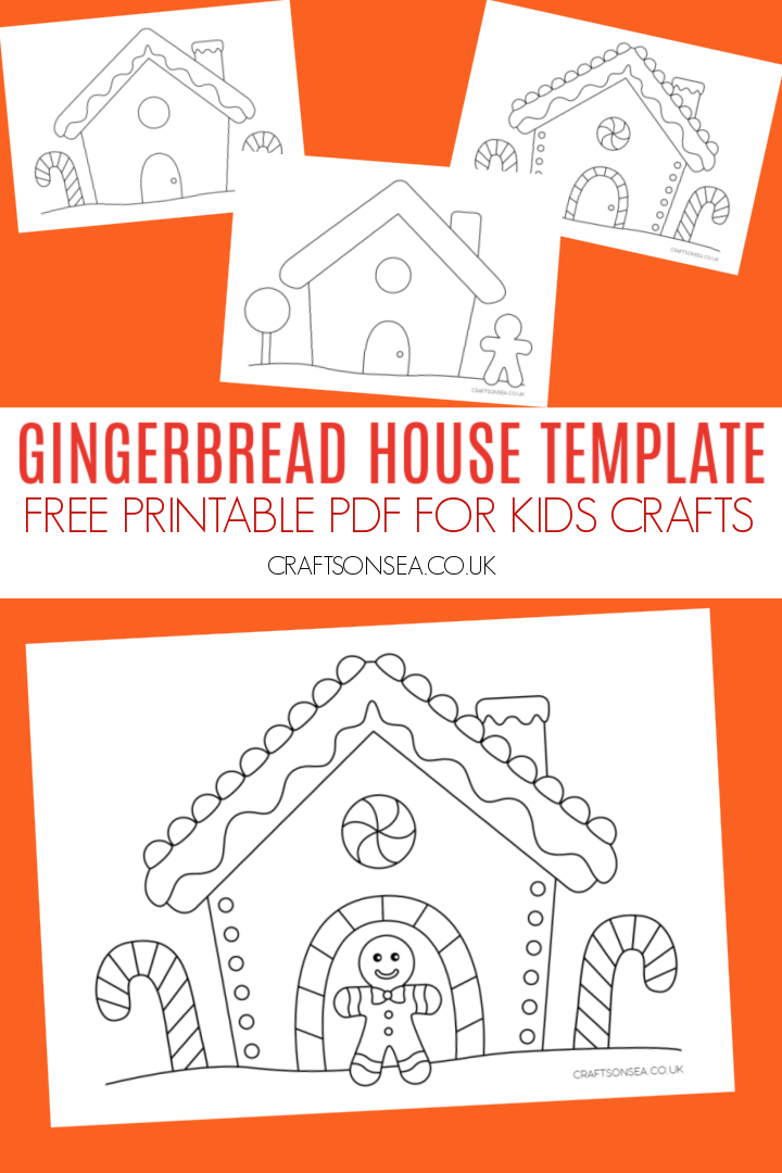Printable Gingerbread House Template: A Fun Project for Everyone