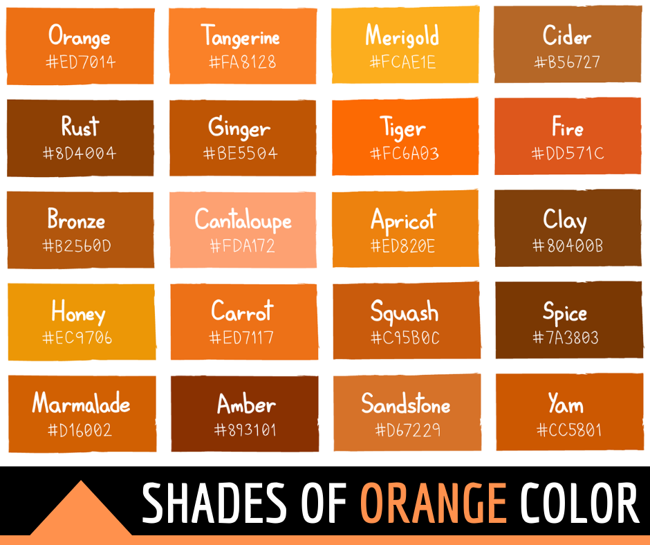 Where to find honey orange color inspiration? Check these ideas.