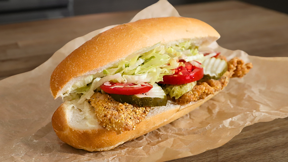 Making the perfect Po Boy sandwich: It all starts with the Po Boy Bread.