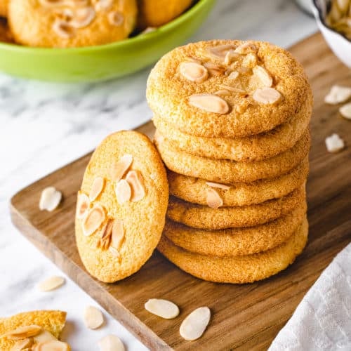 Almond Sandwich Cookies Learn the Secret to Making Them Extra Crispy.