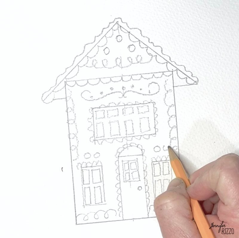 Coloring Gingerbread House: Fun for All Ages! Easy Guide for Beginners and Tips to Get Started.