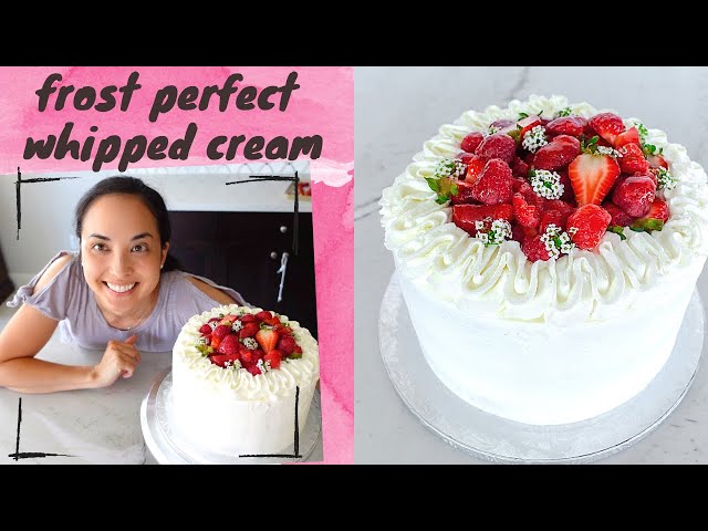 How to Decorate White in Whipping Cream G9 Cuanti Cake?