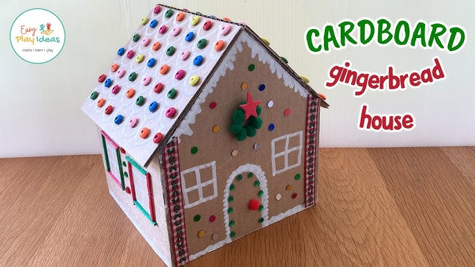 Cardboard Gingerbread House Template: Get Creative without Baking a Thing!