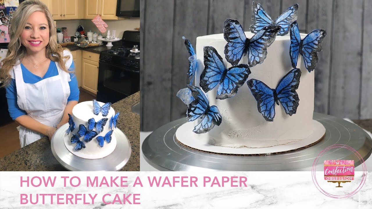 Edible Butterflies for Cake Decorating: The Best Way to Decorate Your Cakes!