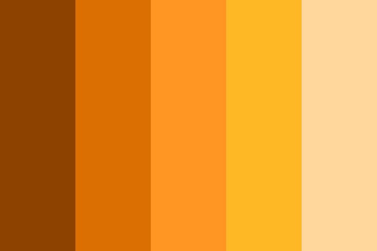 Where to find honey orange color inspiration? Check these ideas.