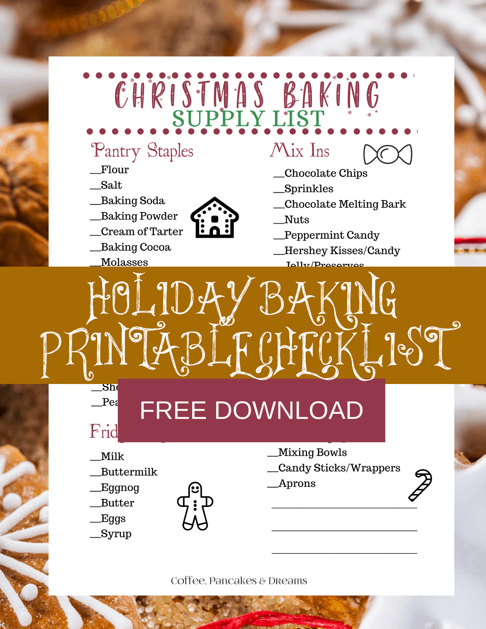 Christmas Baking Tools Essentials List: How to Bake Holiday Cookies!