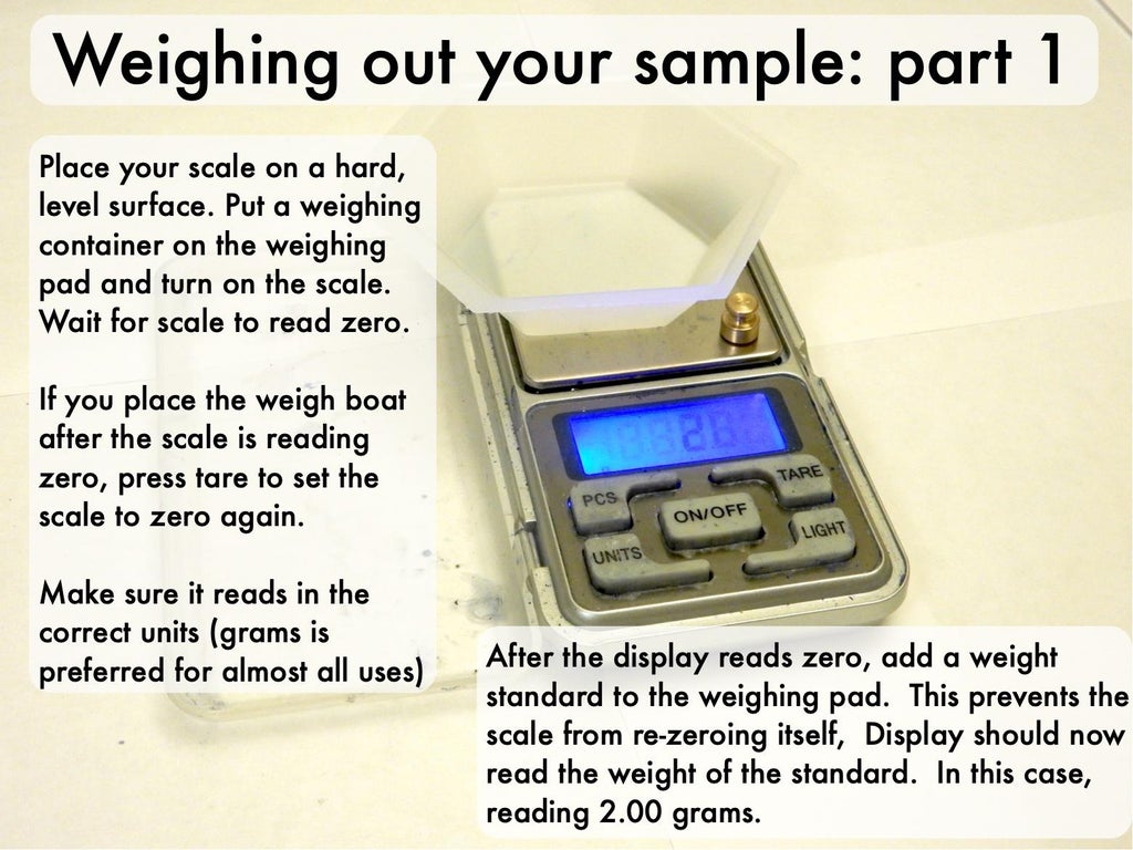 How to use micro scales? A simple guide to using micro scales accurately!