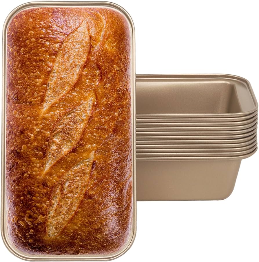 Mini Bread Pans: Get Perfect Little Loaves Easily.