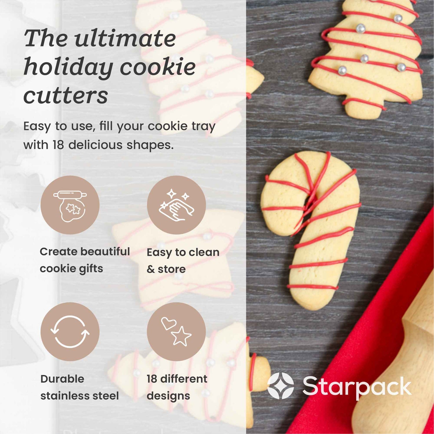 Find the Perfect Big Christmas Cookie Cutters, Create Beautiful Treats.