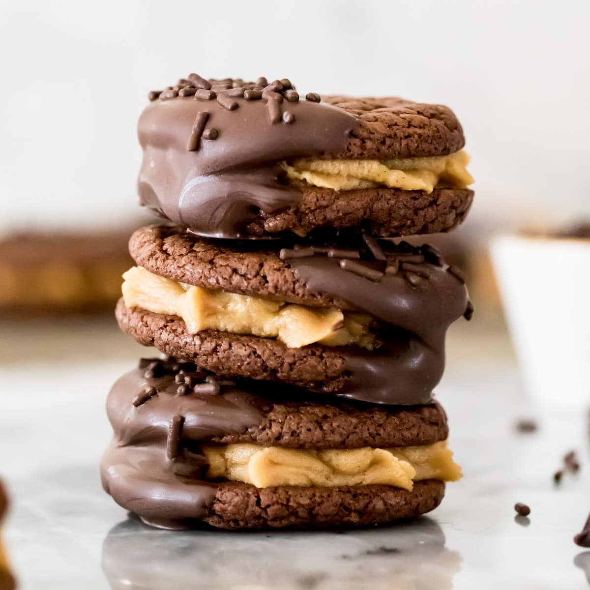 Chocolate Peanut Butter Sandwich Cookies: Why You Need to Try These at Home - You Will Never Want Store Bought Again