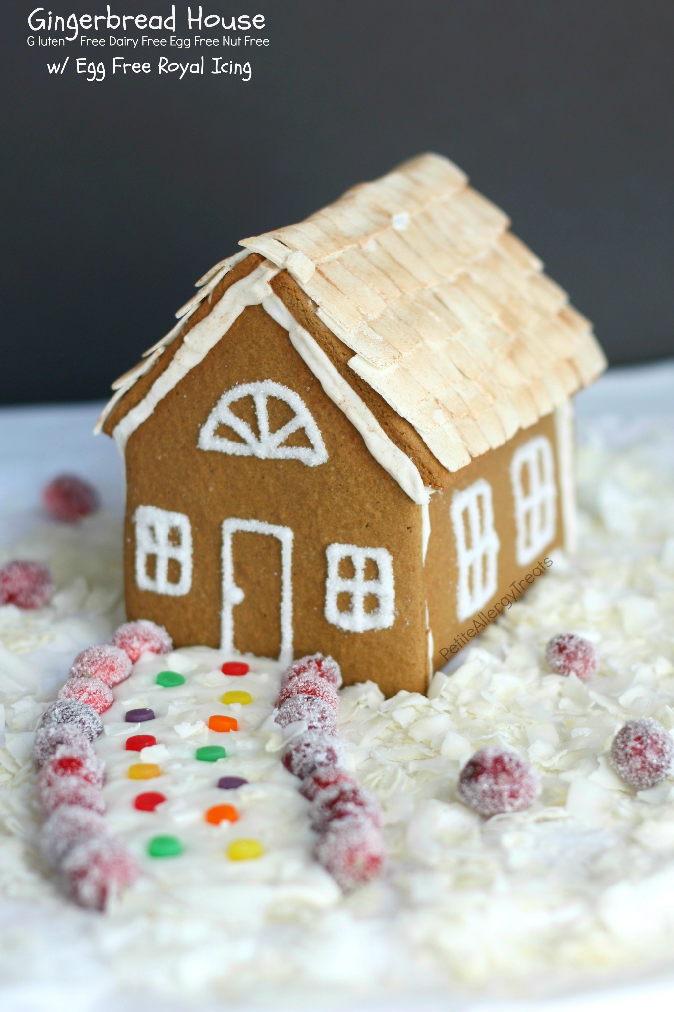 Eggless Gingerbread House Icing: A Quick and Easy Recipe.
