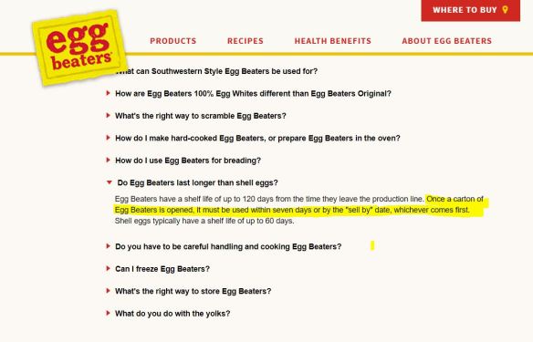 How long are egg beaters good for after opening,Get storage guide!