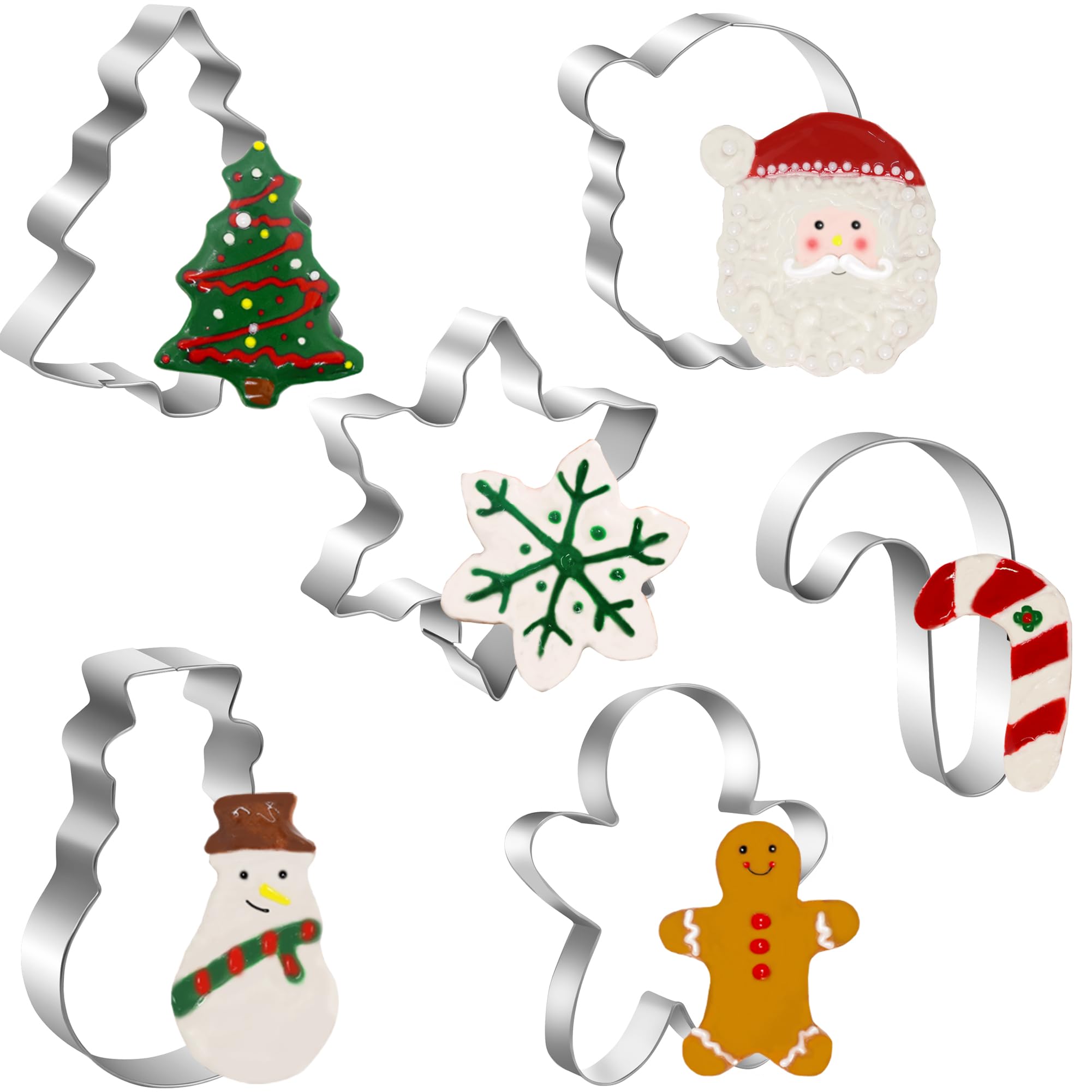 Best Extra Large Cookie Cutters Christmas Shapes for Baking.