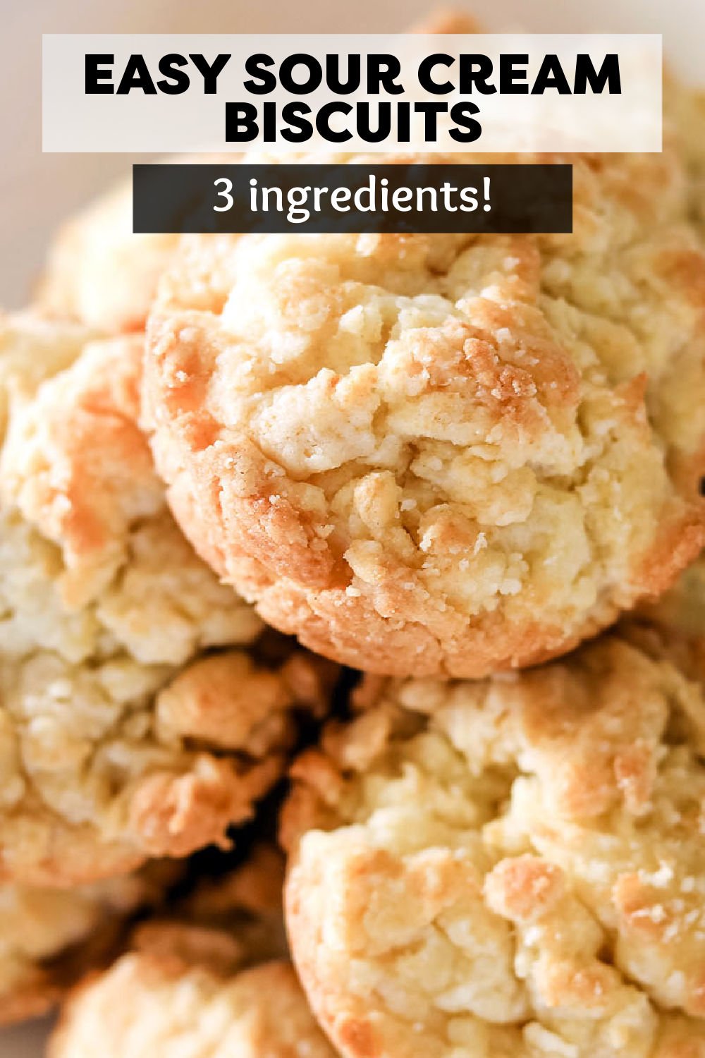 Homemade Biscuits Easy Recipe (No Baking Powder Required)