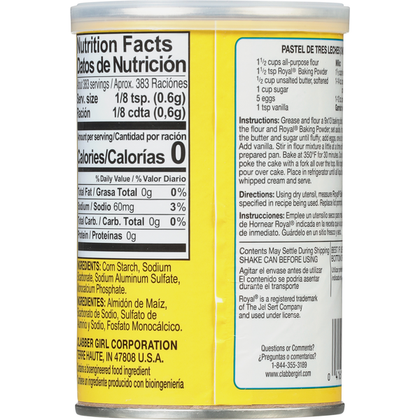 Is Royal Baking Powder Safe to Use? (Ingredients & Usage Explained)