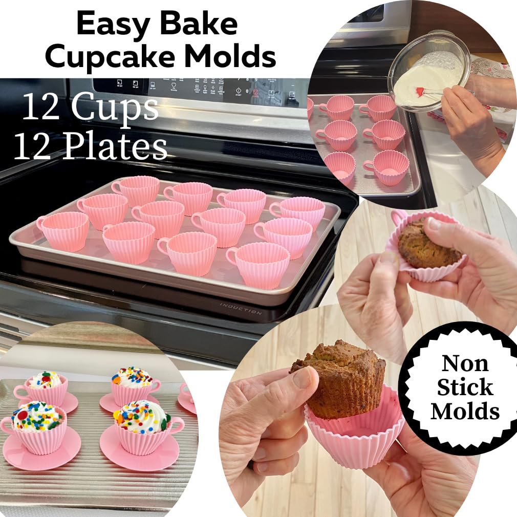Where to find the best silicone baking molds for cupcakes? Check these easy-to-use options!