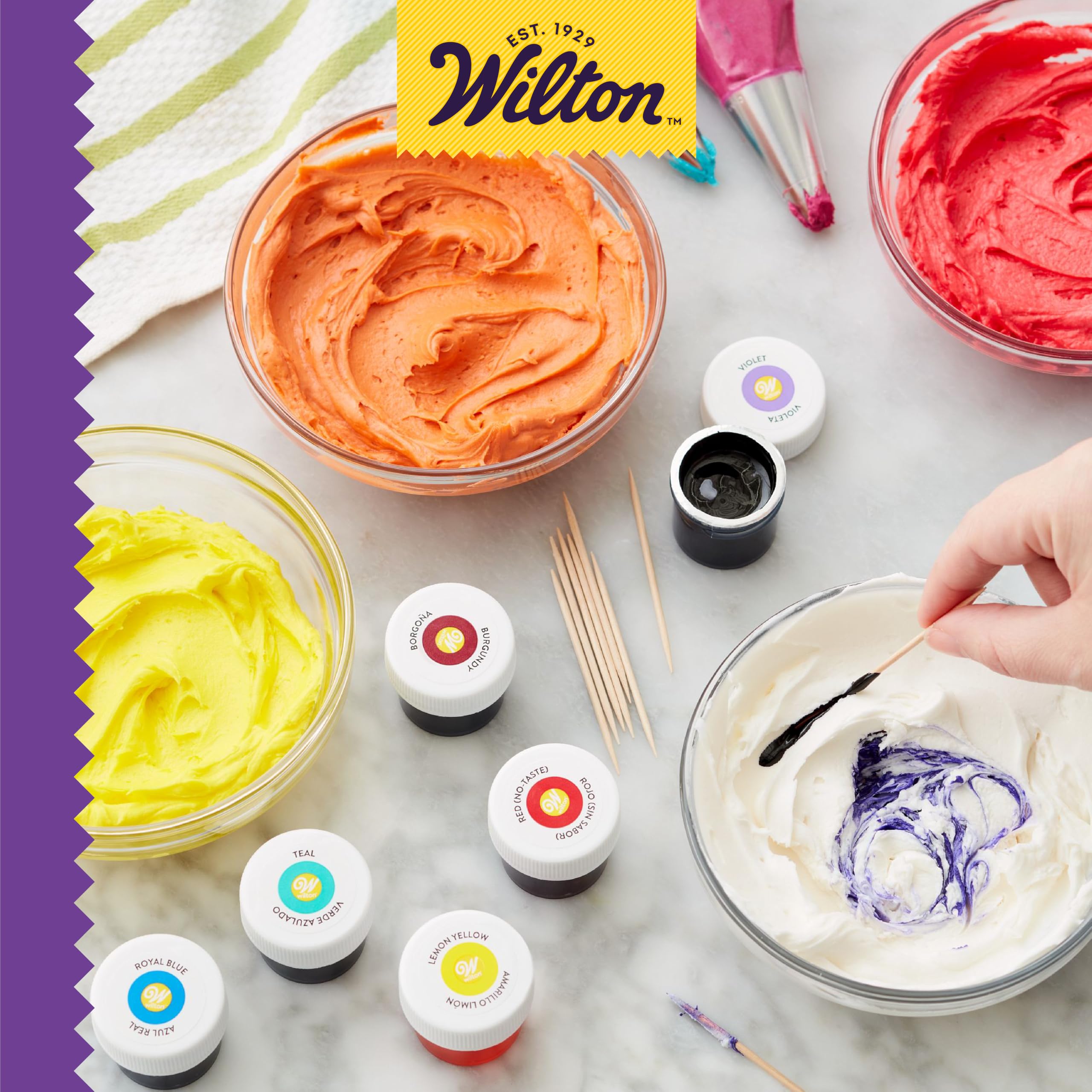 What is the best food coloring for royal icing? See these top picks for bright colors.