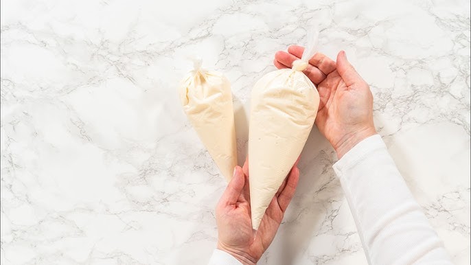 How to fill cookie decorating piping bags without mess? Learn this easy technique fast!