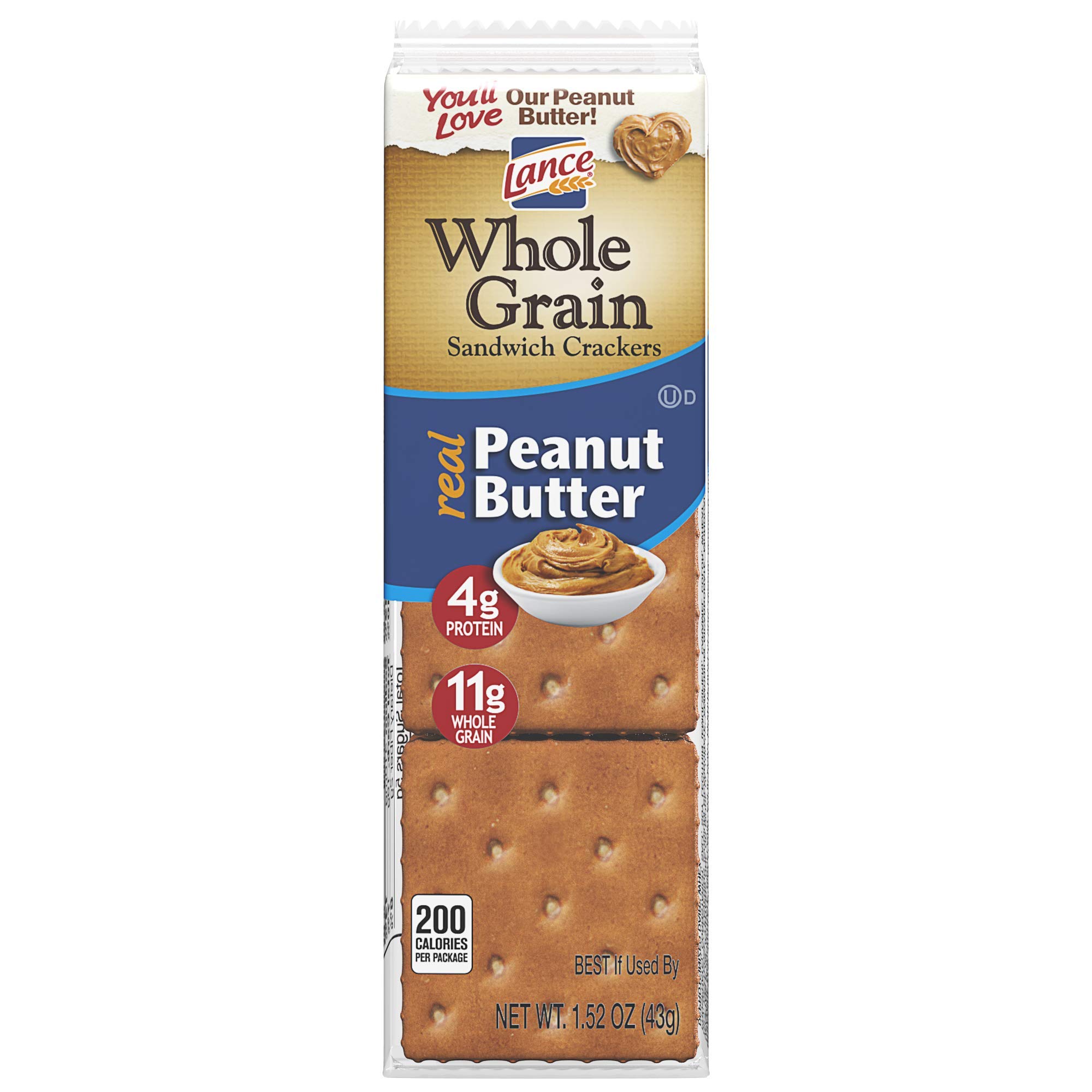 Lance Whole Wheat Peanut Butter Crackers: Are They Healthy?