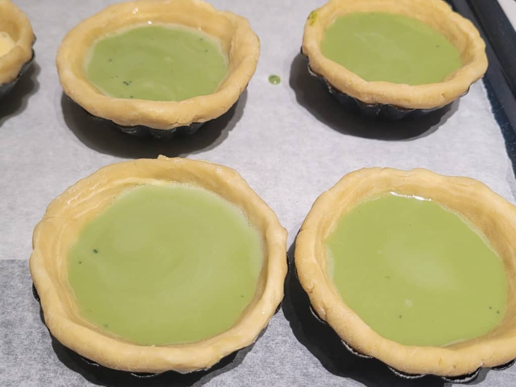 How to Get Creamy Matcha Egg Tart Filling Every Time? Follow This Simple Bakers Trick for Success!