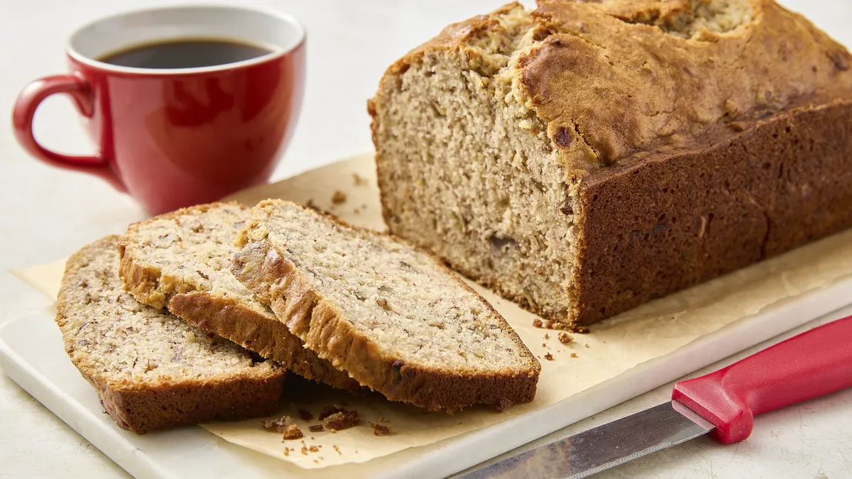 Get the official Betty Crockers recipe for banana nut bread here and bake a perfect loaf every single time.