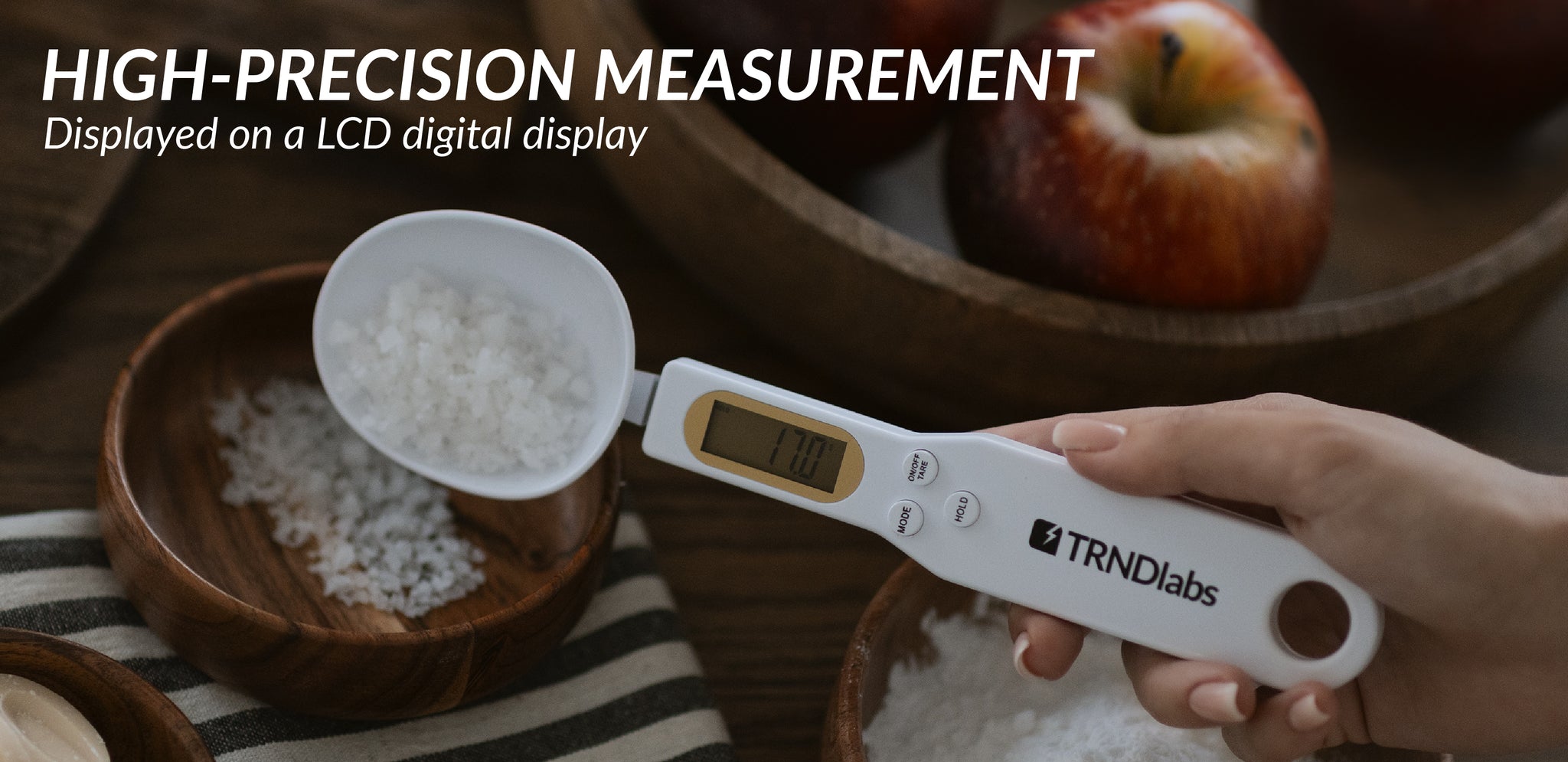 Why should you buy an electronic spoon scale? Get perfect measurements for cooking and baking every time.