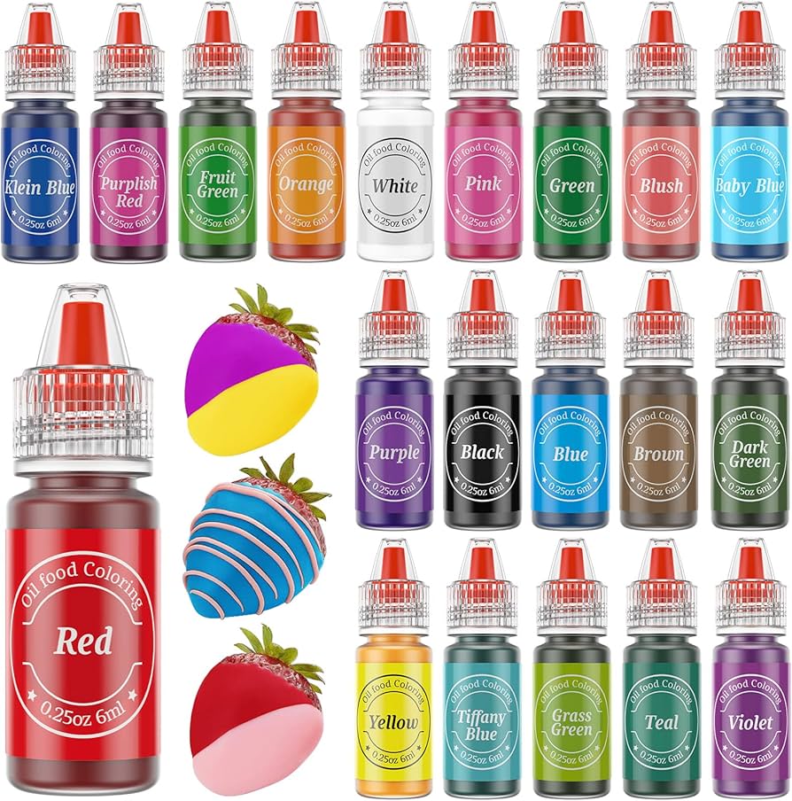 Where to buy oil based natural food coloring? Find top choices for your chocolates.