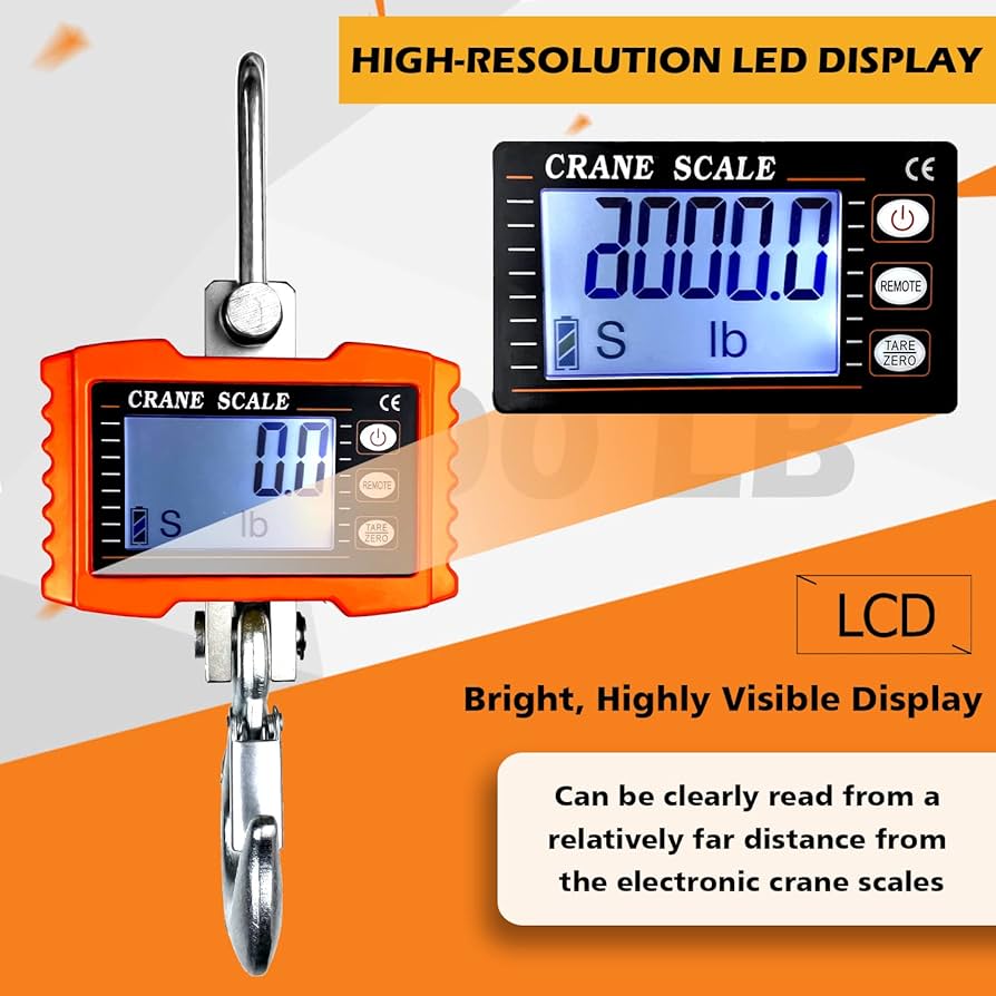Electronic crane scale: The ultimate guide for beginners.