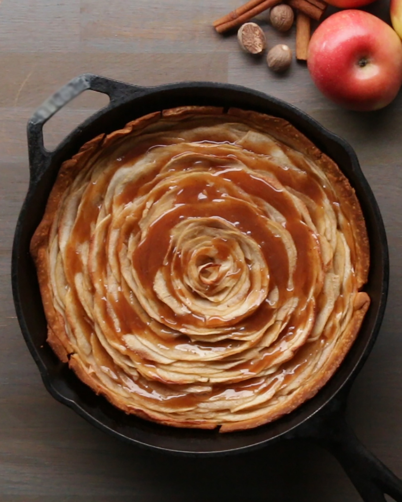 What makes a caramel rose apple pie so very special? Uncover the simple secrets to baking this unique tasty treat.