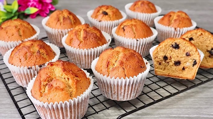Looking for a quick fruit cake muffins recipe? (This one is ready in under an hour)