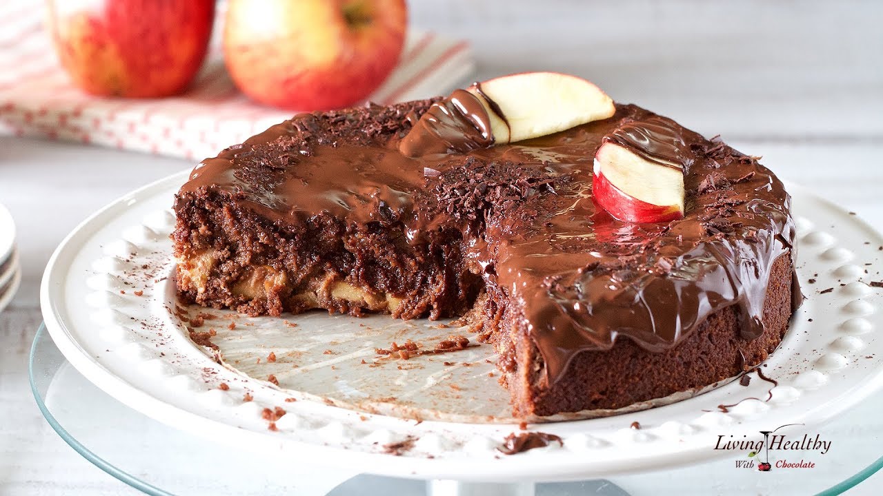Can you bake a chocolate cake out of apples? Yes! Its a surprisingly delicious and healthy dessert.