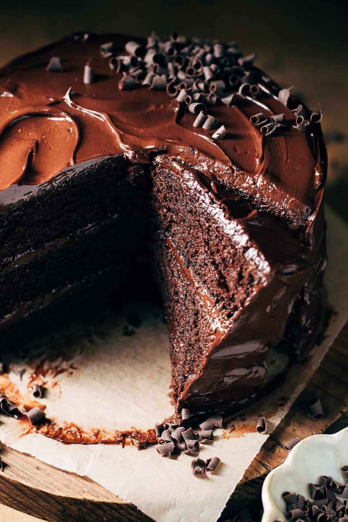 Looking for the best parve chocolate cake recipe? This one is super moist and incredibly easy to bake.