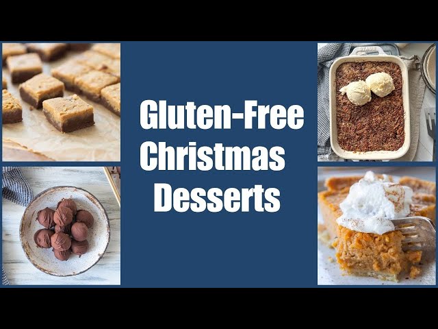 Easy gluten free recipes for christmas desserts? Bake these festive treats everyone will love!