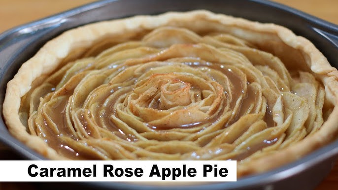 What makes a caramel rose apple pie so very special? Uncover the simple secrets to baking this unique tasty treat.