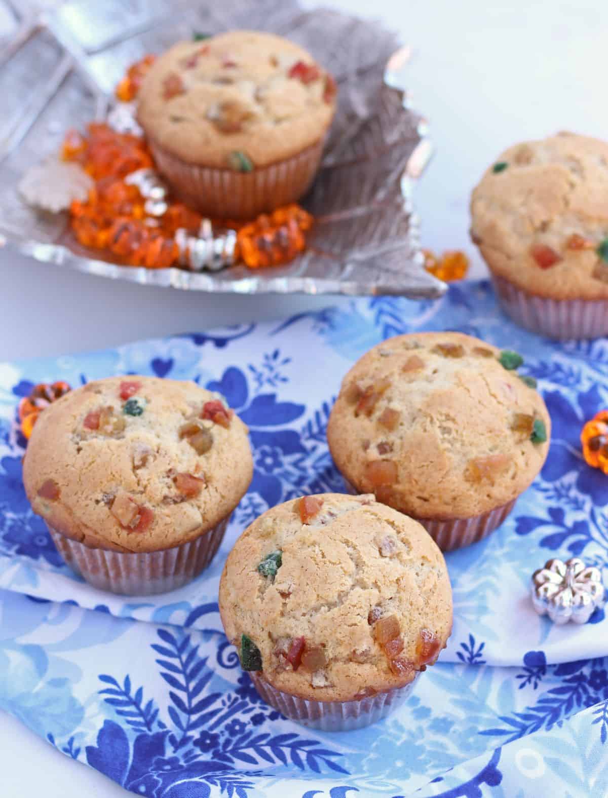 What is the secret to making really moist fruit cake muffins? (Use these tips for the perfect texture)